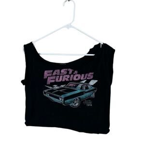 Fast and Furious Dodge Charger Black Tee